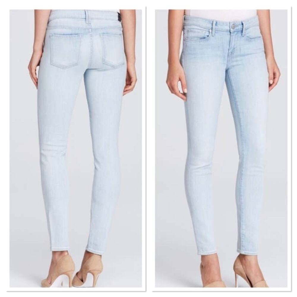 Vince Dylan Skinny Chambray Jeans Size‎ 26 Light Wash Ultra Soft Denim Low Rise
